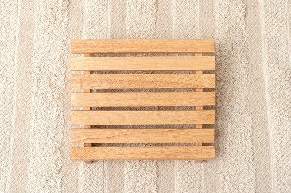 フットレスト デスクワーク 足置き台 デスク オフィス リモートワーク 在宅 天然木 足枕 足まくら リラックス Sサイズ