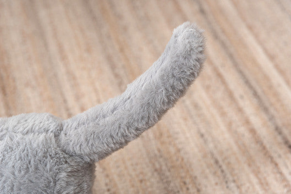 癒されアニマル 動物 ぬいぐるみ 猫 関節が動く 動く 動物 癒し ペットロス 高齢者 インテリア雑貨 猫 ねこ ネコ かわいい プレゼント 介護 介護施設 グレー 茶