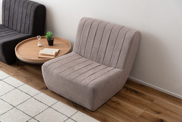 ソファ ソファー フロアソファ 一人掛け 一人掛けソファ パーソナルチェア 一人用 幅80cm おしゃれ 布 シンプル ナチュラル グレー ベージュ チャコールグレー