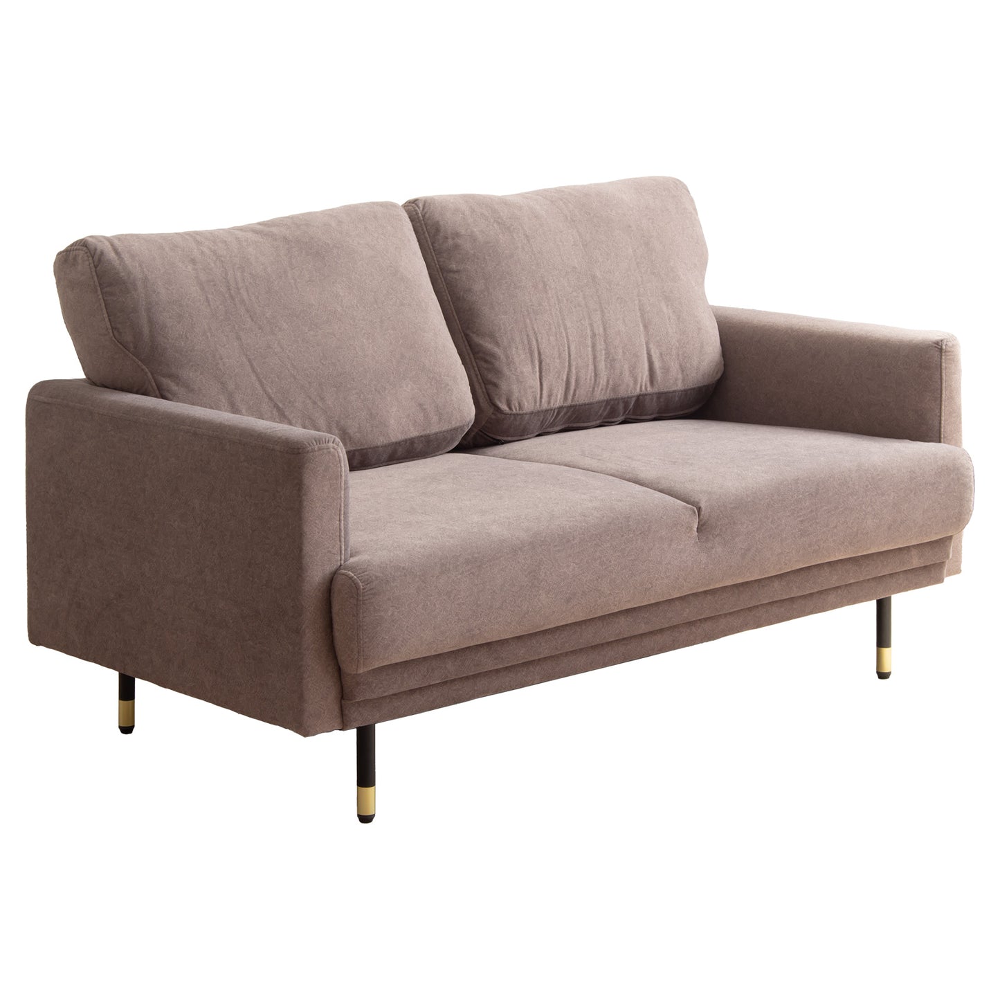 ソファ コンパクトソファ 2人掛け 新生活 一人暮らし コンパクト ピンク ブラウン IW-CS-1009