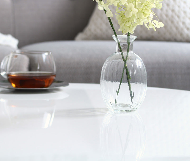 リビングテーブル 丸テーブル ポウタ ブラック/IWT-632BK【ホワイト色完売】