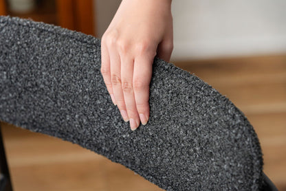 アームチェア カフェチェア 椅子 ダイニング椅子 リビング ダイニング  北欧 シンプル スチール ブラックスチール 天然木 ダークグレー ライトグレー